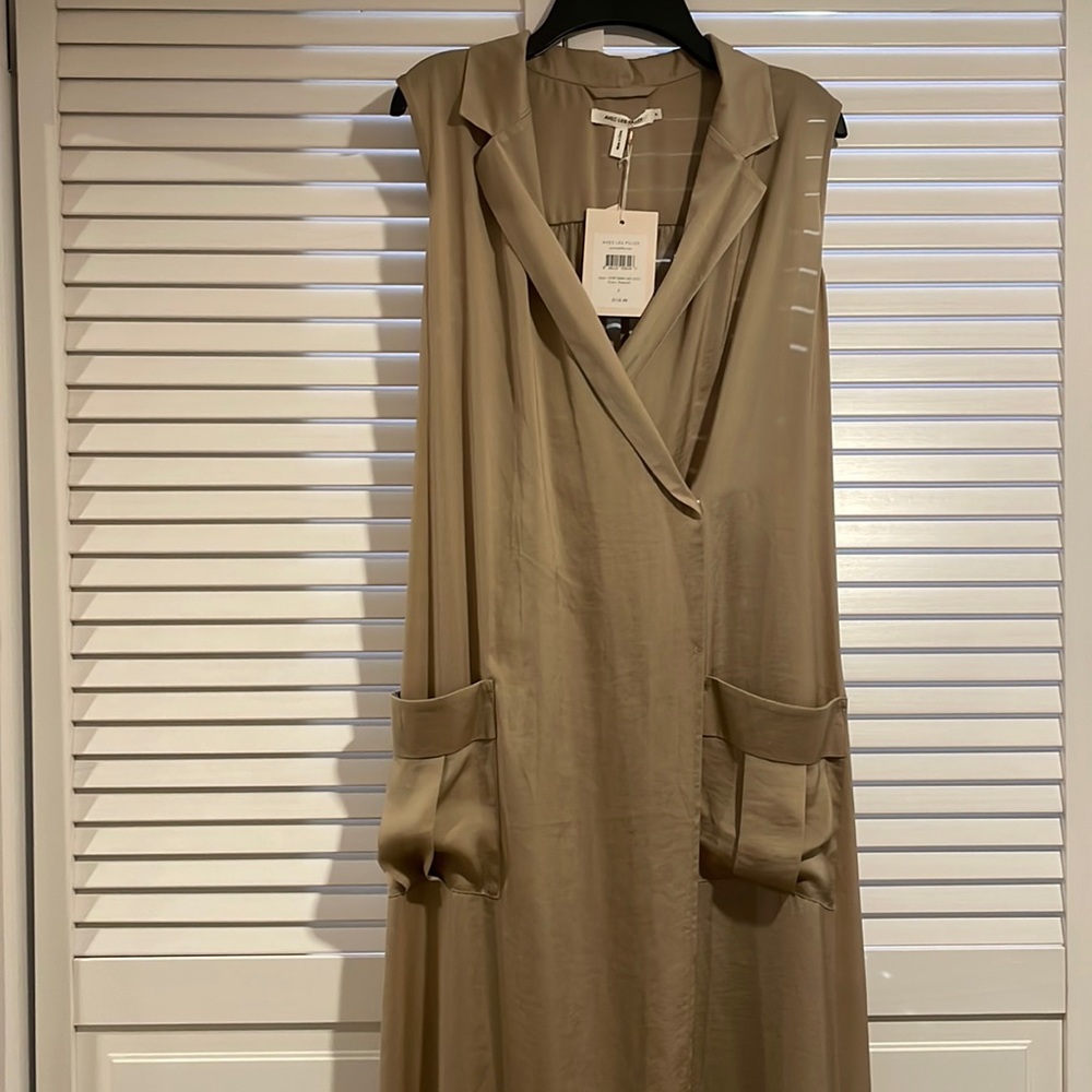 AVEC LES FILLES olive 🫒 green dress size Small